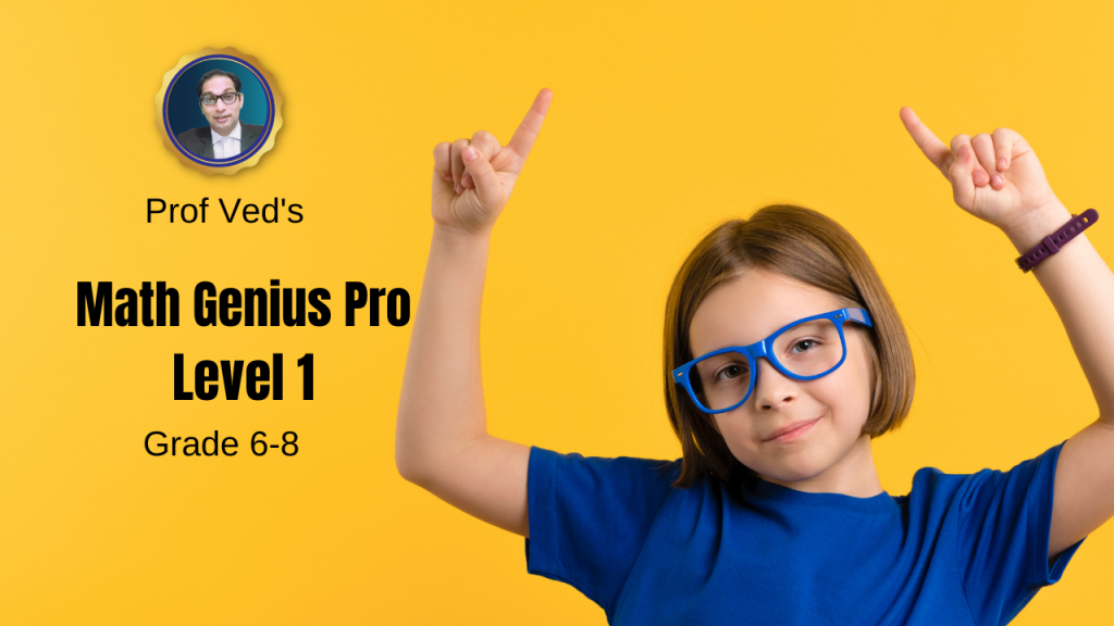 Math Genius Pro Level 1 Prof Ved