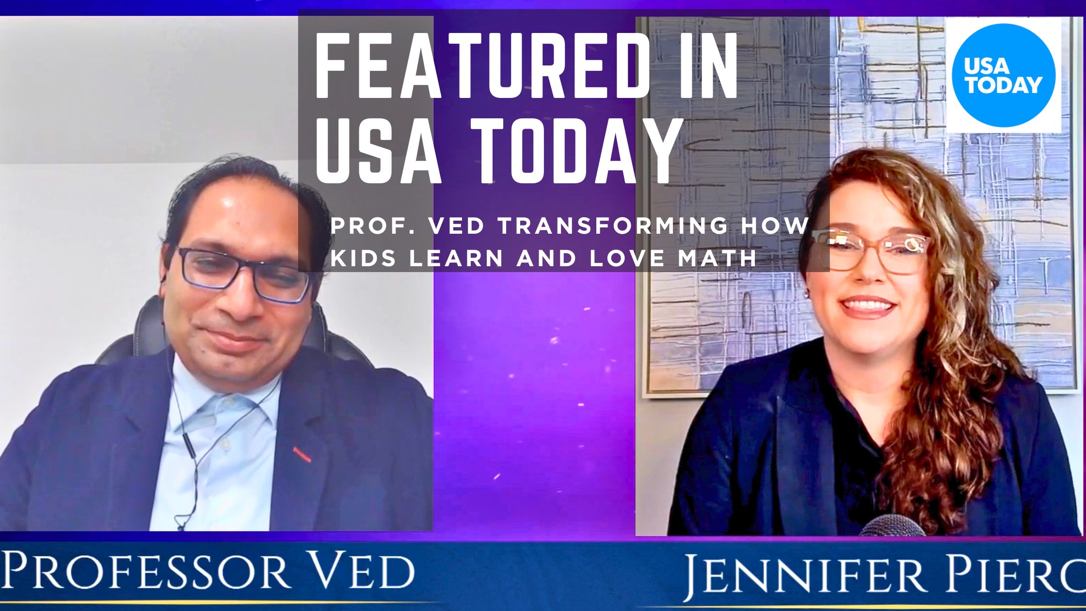 Prof Ved featured in USA Today