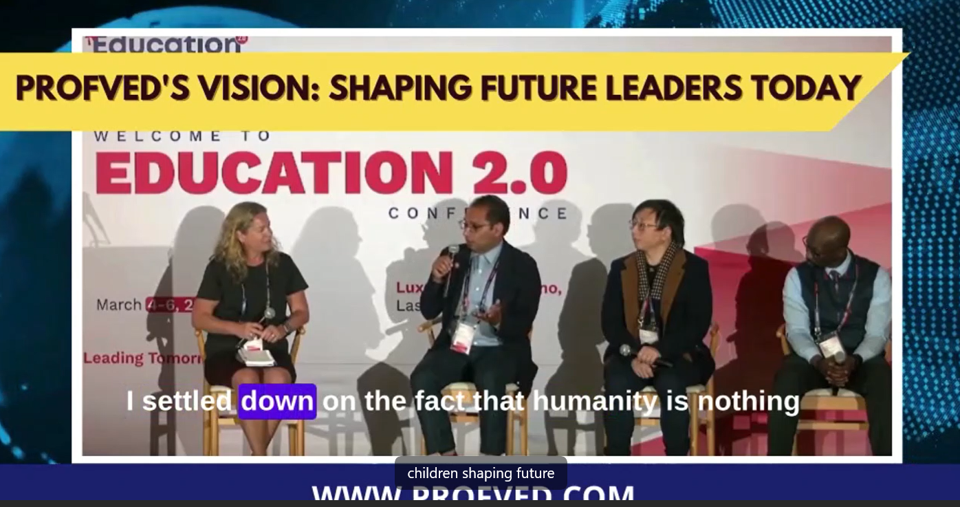 Prof Ved To Shape the Future, Start Early: Prof Ved’s Powerful Message to All ...