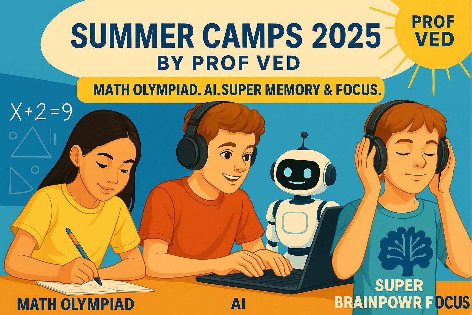 Summer Camps 2025 by Prof Ved