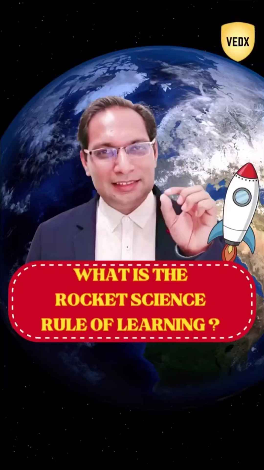 Prof Ved 🚀 What is the rocket science rule of learning? 🚀 | Prof Ved | Prof Ved News