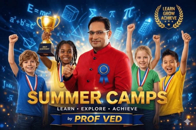 Prof Ved Online Summer Camps 2026 | USA & Canada | Prof Ved
