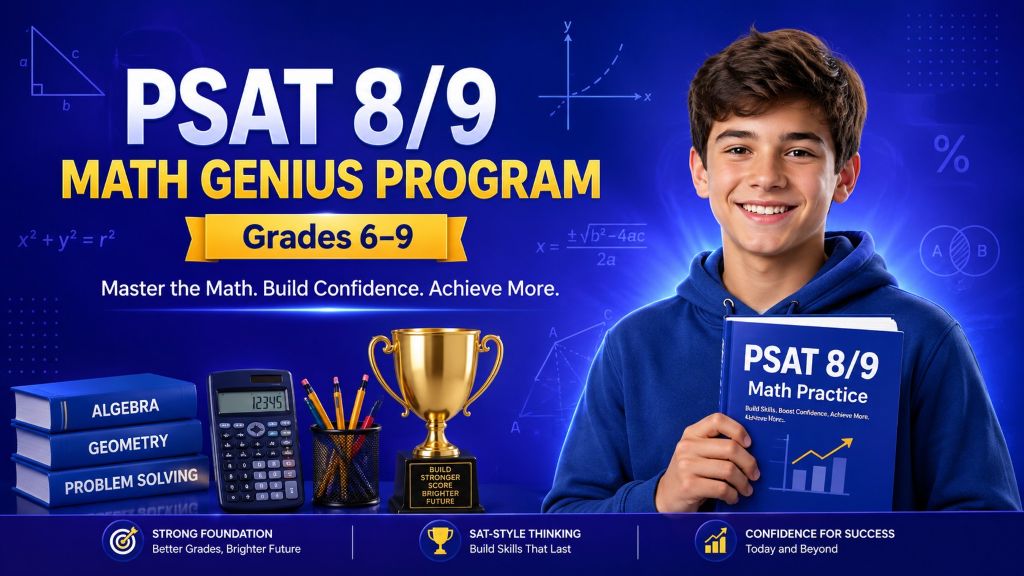 PSAT 8/9 Math Genius